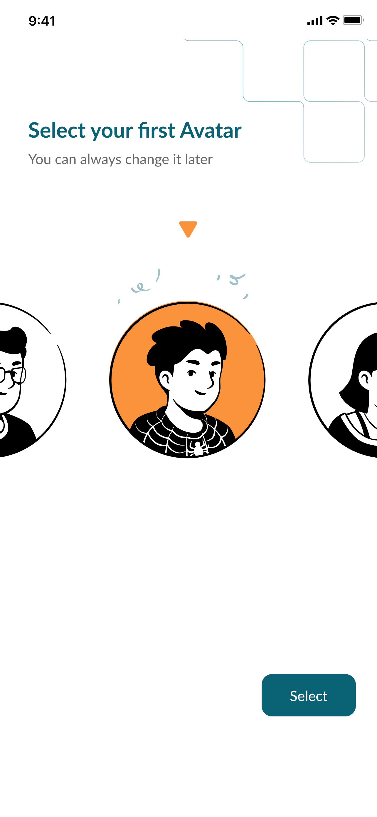 Avatar select
