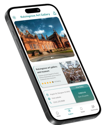 Glasgo proposed solution — Kelvingrove Art Gallery screen