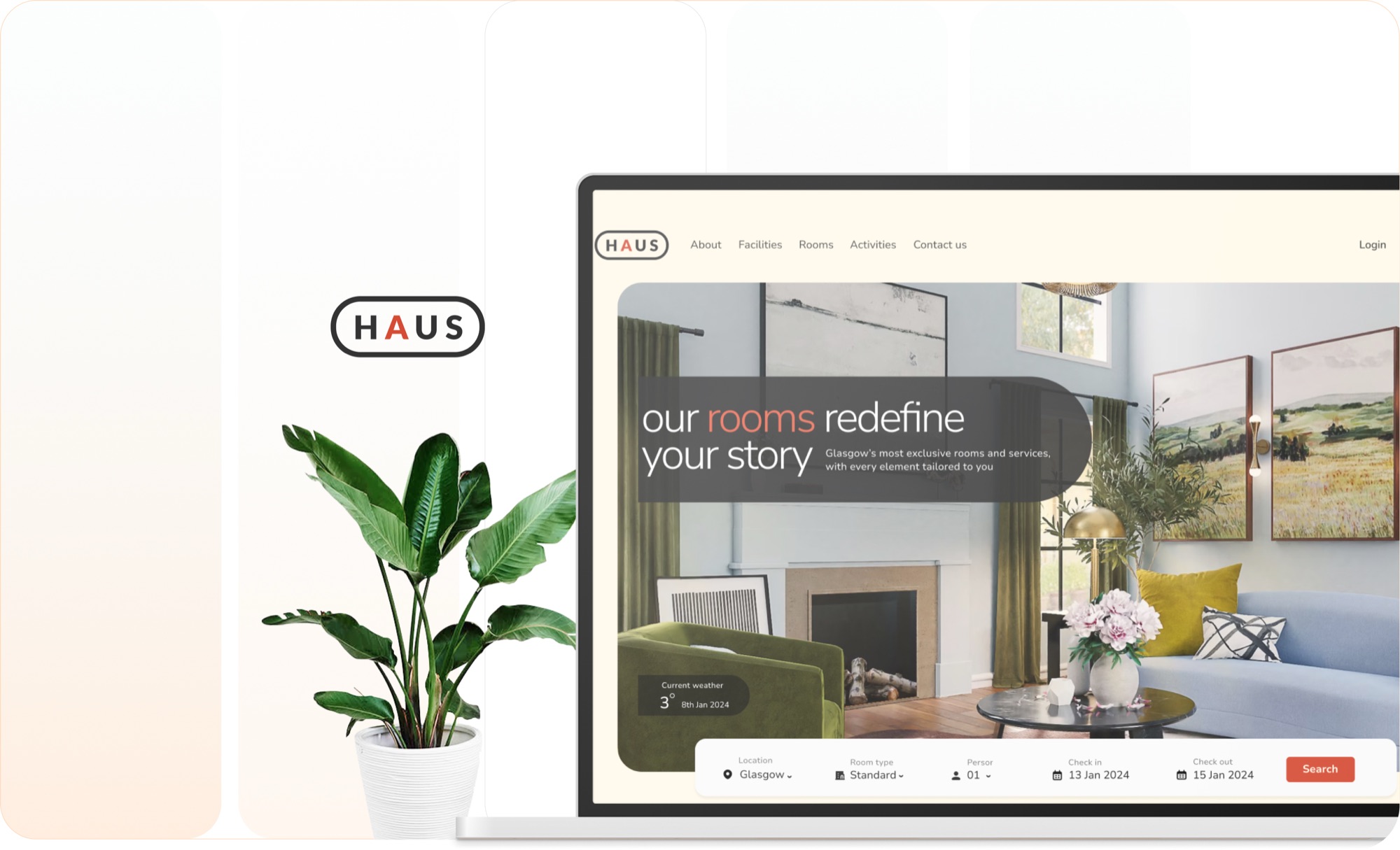 Haus Hotel website