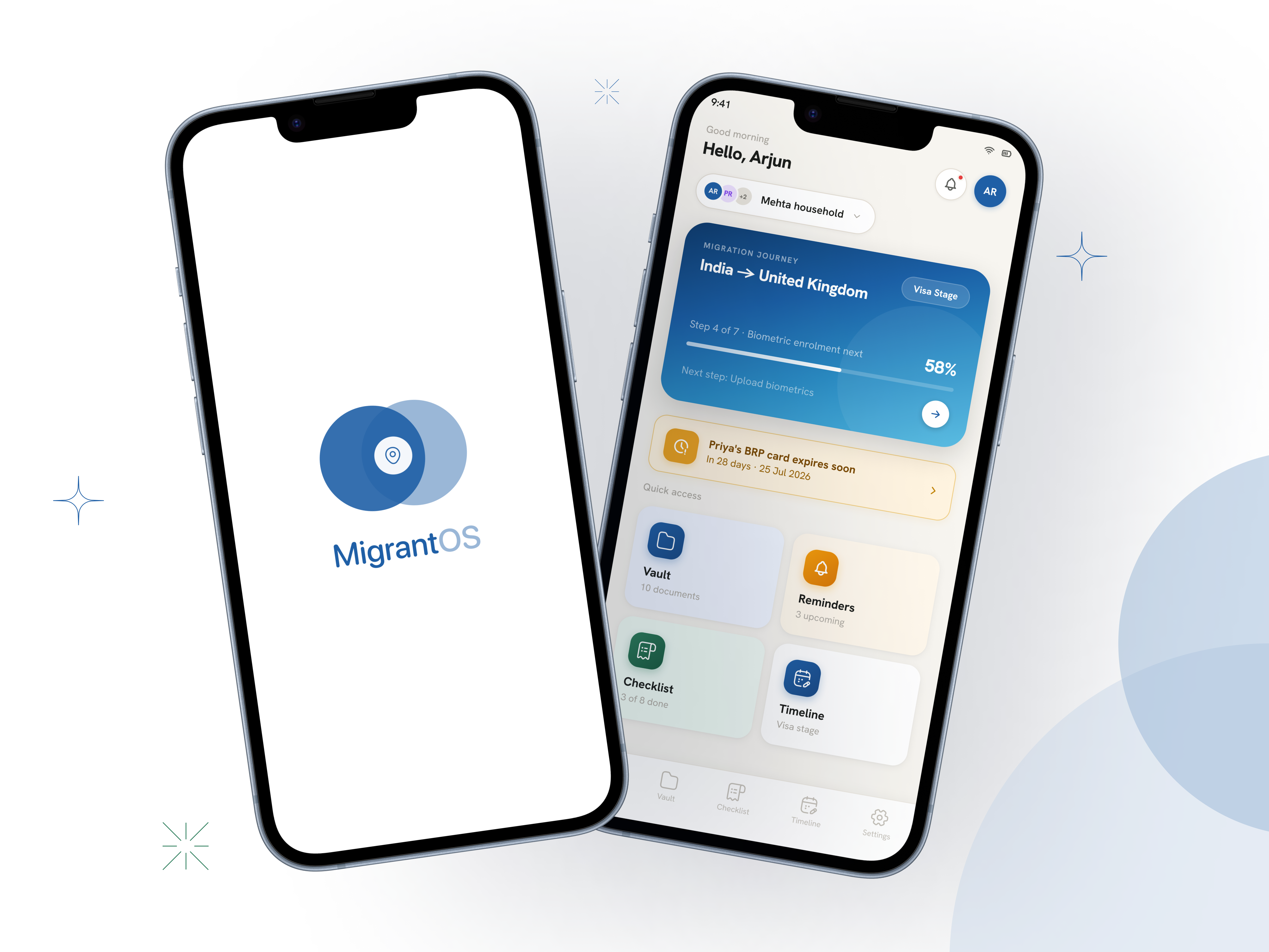MigrantOS app